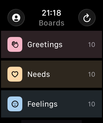Speech Assistant on Apple Watch